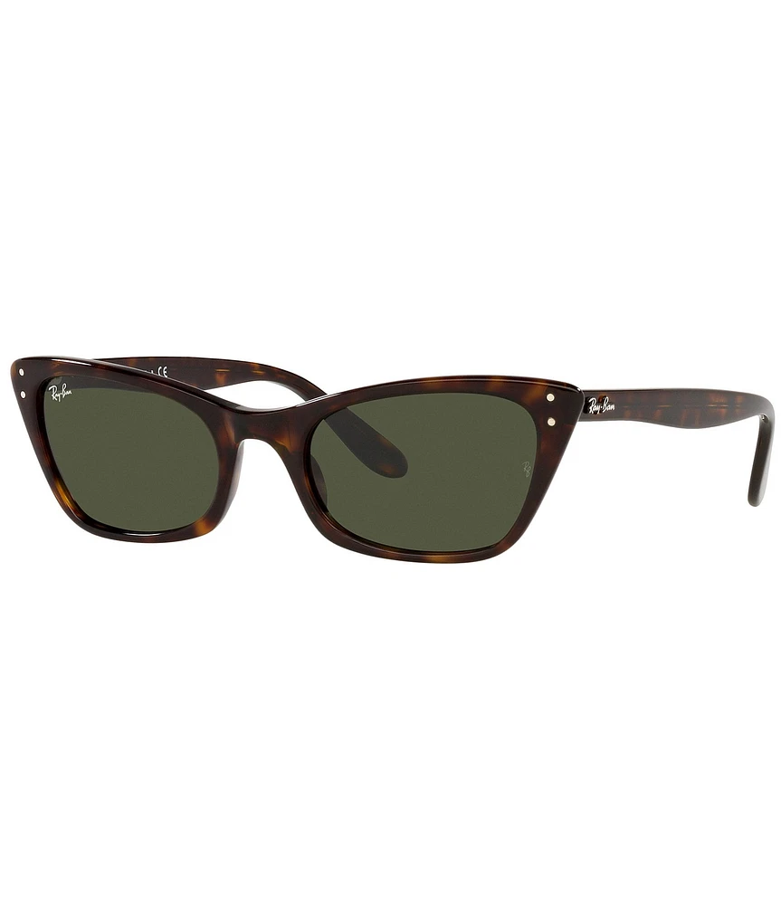 Ray-Ban Women's Lady Burbank 52mm Cat Eye Havana Sunglasses