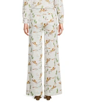 Reba Louise Cowboy Wide Leg Coordinating Jeans