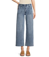 Reba Mcalester Wide-Leg Cropped Jeans