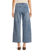 Reba Mcalester Wide-Leg Cropped Jeans