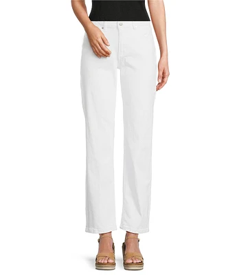 Reba Relaxed Straight Leg Distressed Denim Jeans