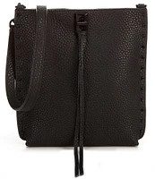 REBECCA MINKOFF Darren Black Shellac North South Crossbody Bag