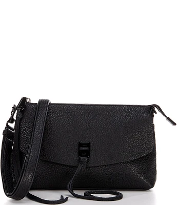 REBECCA MINKOFF Darren Top Zip Leather Crossbody Bag