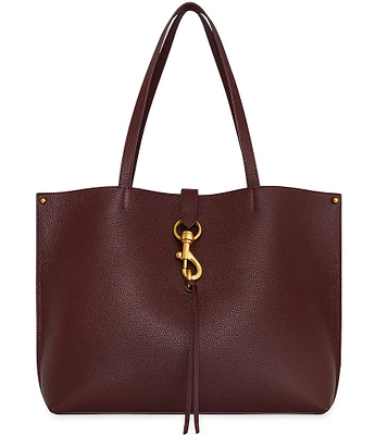 REBECCA MINKOFF Megan Port Leather Tote Bag