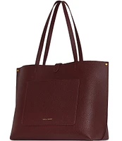 REBECCA MINKOFF Megan Port Leather Tote Bag