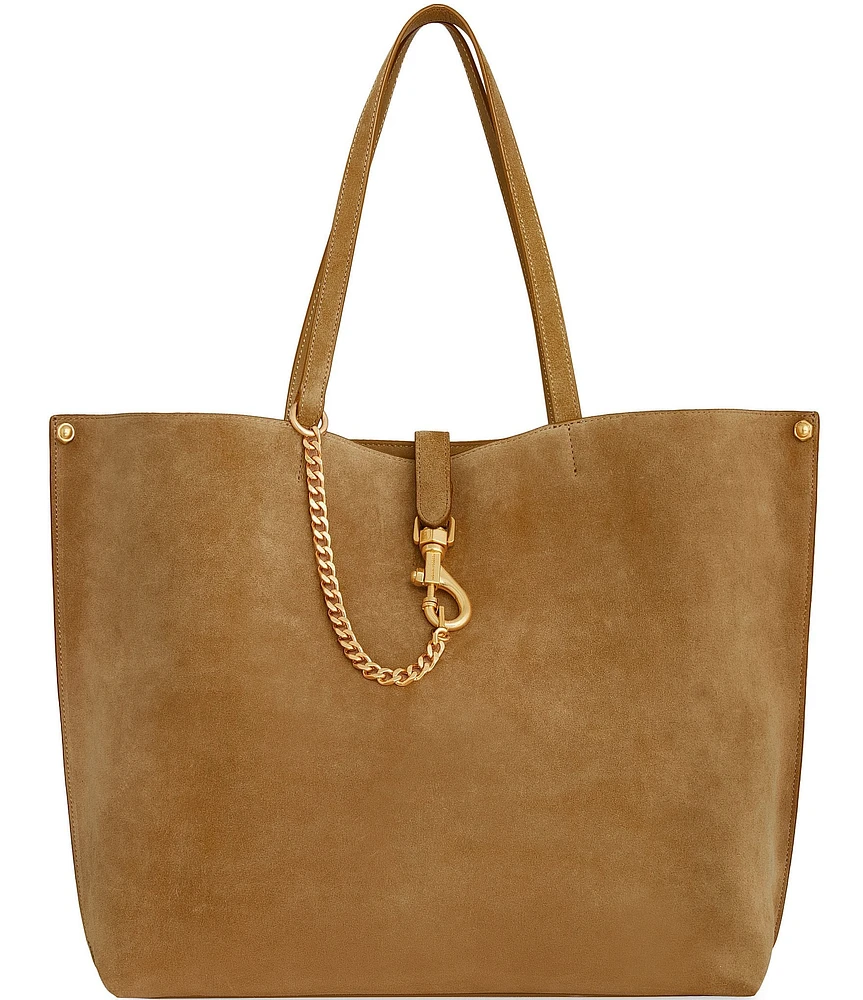 REBECCA MINKOFF Megan Soft Large Suede Tote Bag