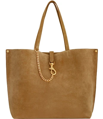 REBECCA MINKOFF Megan Soft Large Suede Tote Bag