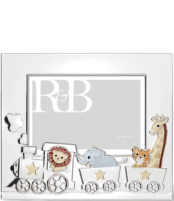 Reed & Barton Animal Train Silverplate 5#double; x 7#double; Frame