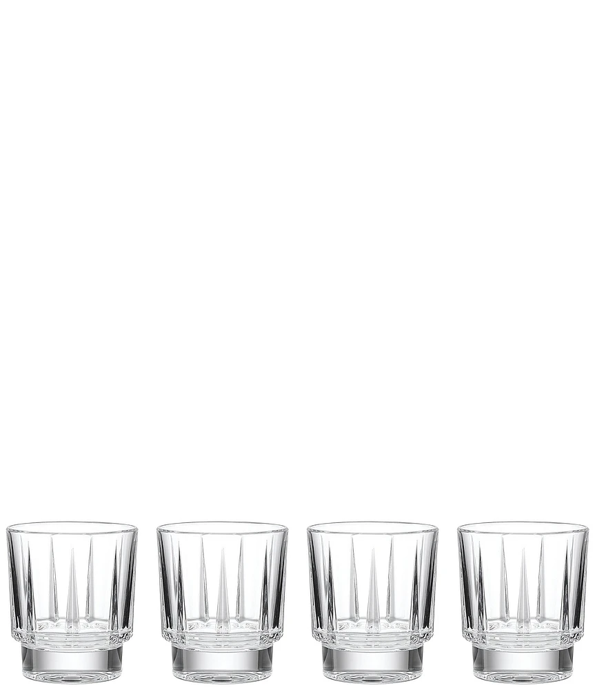 Reed & Barton Estate Double Old Fashion Glasses, Set of 4