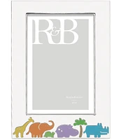 Reed & Barton Jungle Parade 4#double; x 6#double; Picture Frame