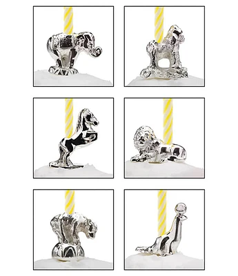 Reed & Barton Let's Celebrate Collection 6-Piece Circus Animals Candle Set