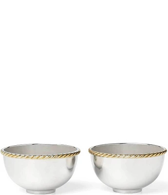 Reed & Barton Roseland Nut Bowl, Set of 2