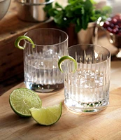 Reed & Barton Soho Crystal 4-Piece Double Old Fashioned Glass Set