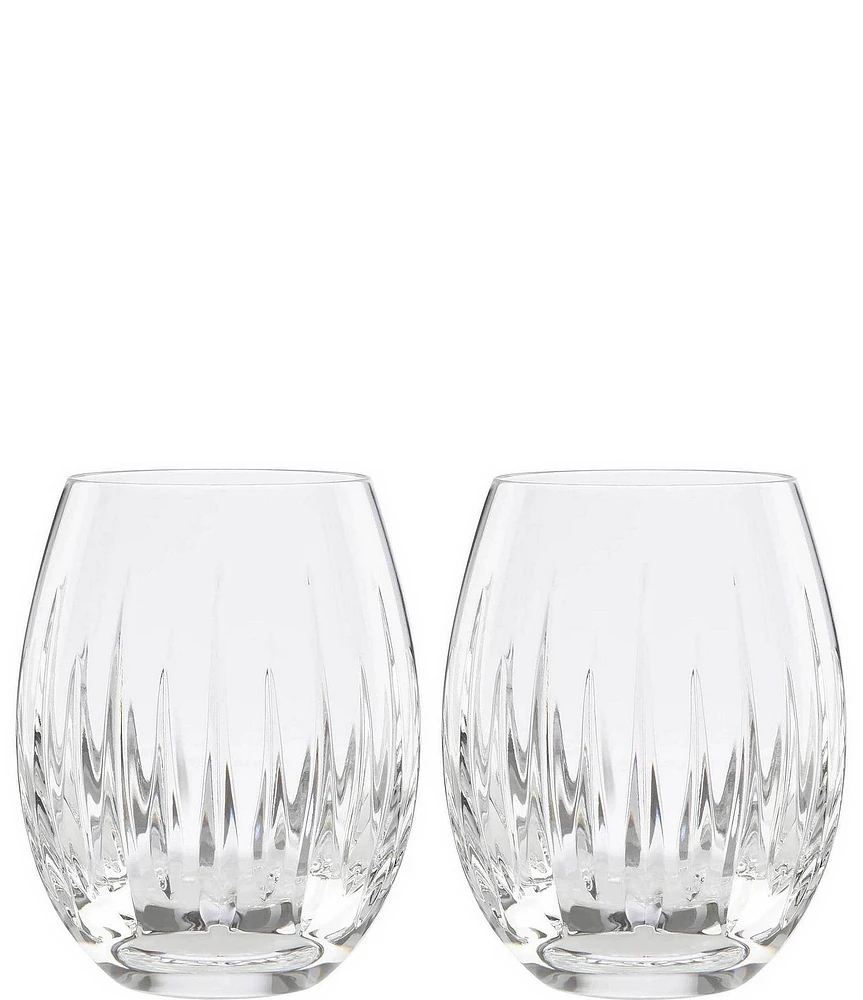 Reed & Barton Soho Stemless Wine Glasses, Set of 2