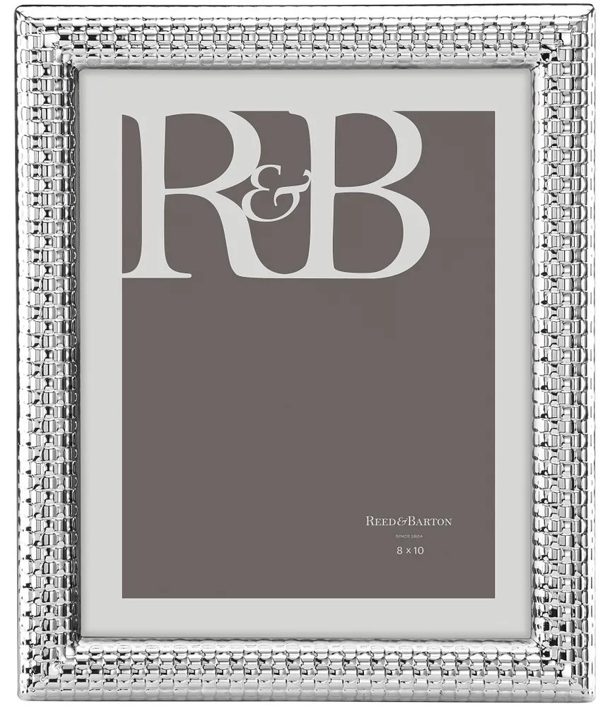 Reed & Barton Watchband Silver Picture Frame