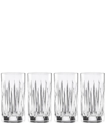 Reed & Barton Crystal Soho Iced Beverage Glasses, Set of 4