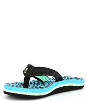 Reef Boys' Ahi Swell Checkers Flip-Flops (Youth)