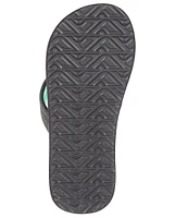 Reef Boys' Ahi Swell Checkers Flip-Flops (Youth)