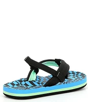 Reef Boys' Little Ahi Swell Checkers Flip-Flops (Toddler)