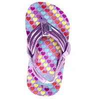 Reef Girls' Ahi Hearts Flip-Flops (Infant)