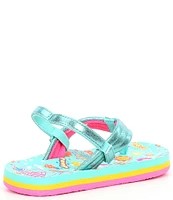 Reef Girls' Ahi Love Rainbow Flip-Flops (Infant)