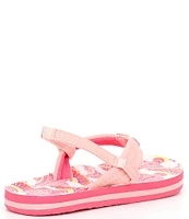 Reef Girls' Ahi Rainbows and Clouds Flip-Flops (Infant)