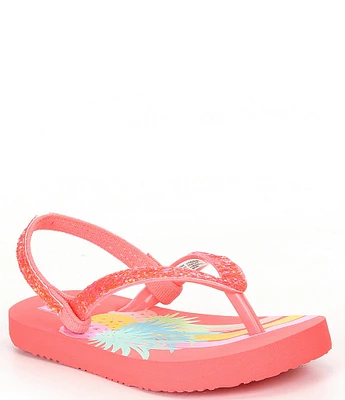 Reef Girls' Stargazer Print Flip-Flops (Infant)