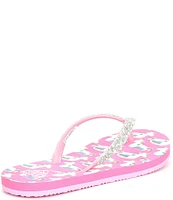 Reef Girls' Stargazer Unicorn Print Flip-Flops (Youth)