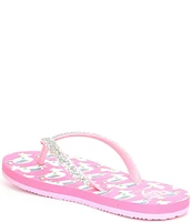 Reef Girls' Stargazer Unicorn Print Flip-Flops (Youth)