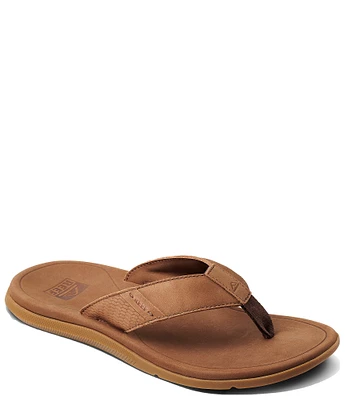 Reef Men's Santa Ana Leather Flip Flops