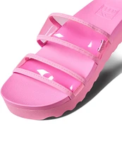 Reef Vista Hi-Energy Clear Strap Platform Slides