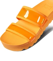 Reef Vista Hi-Energy Clear Strap Platform Slides