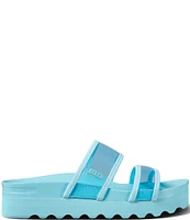 Reef Vista Hi-Energy Clear Strap Platform Slides