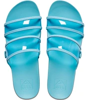 Reef Vista Hi-Energy Clear Strap Platform Slides