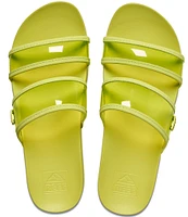 Reef Vista Hi-Energy Clear Strap Platform Slides