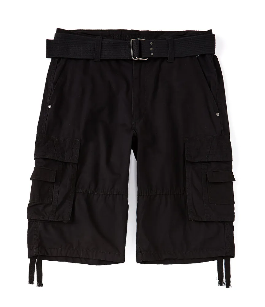 Request Jonah Belted Cargo 13#double; Inseam Shorts