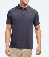 RHONE Delta Pique Short Sleeve Polo Shirt