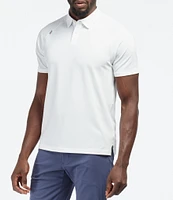 RHONE Delta Pique Short Sleeve Polo Shirt