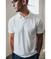 RHONE Delta Pique Short Sleeve Polo Shirt