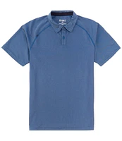 RHONE Delta Pique Short Sleeve Polo Shirt