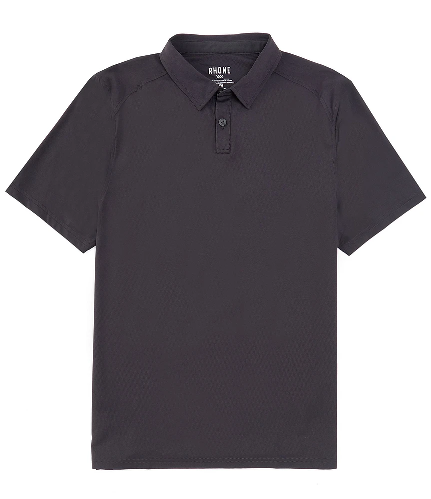 RHONE Delta Pique Short Sleeve Polo Shirt