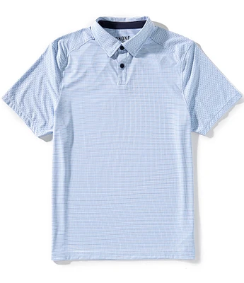 RHONE Slim Fit Commuter Short Sleeve Polo Shirt