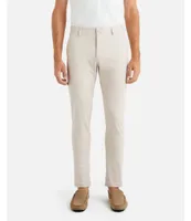 RHONE Slim Fit Flat Front Commuter Stretch Pants