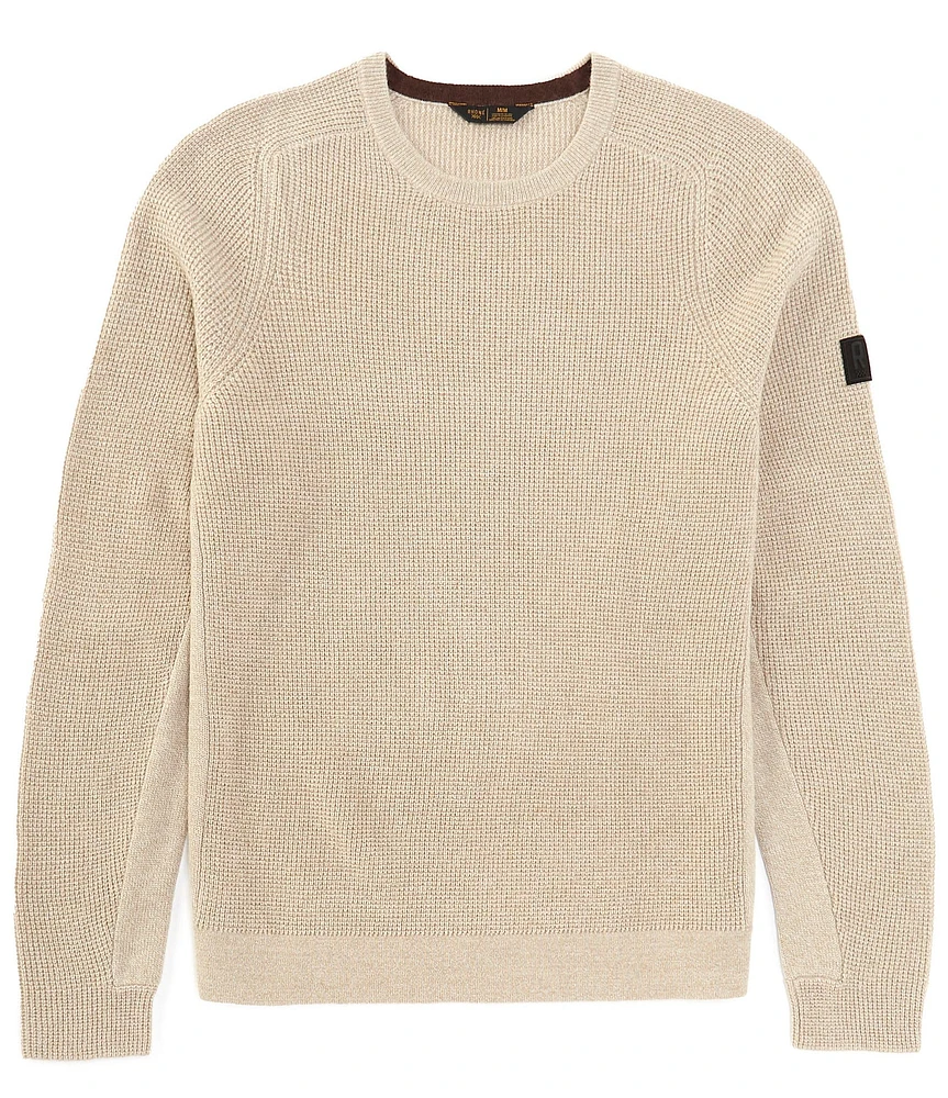 RHONE Walden Waffle Knit Cashmere/Wool Sweater