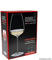Riedel Grape@Riedel White Wine/ Champagne Glass/Spritz Drink, Set of 2