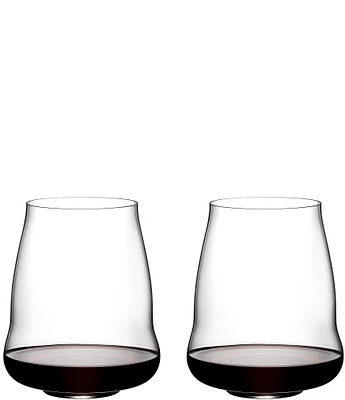 Riedel Stemless Wings Pinot Noir/Nebbiolo Glasses, Set of 2