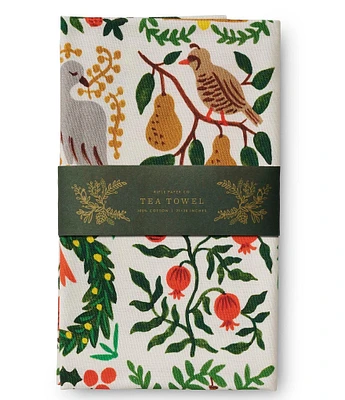 Rifle Paper Co. Holiday Christmastide Tea Towel