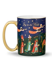 Rifle Paper Co. Holiday Nativity Scene Porcelain Mug