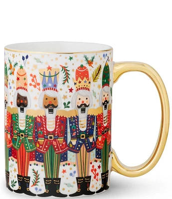 Rifle Paper Co. Holiday Nutcracker Brigade Porcelain Mug