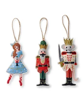 Rifle Paper Co. Holiday Nutcracker Felt Ornaments, Set of 3